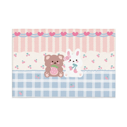 Kawaii Pastel Bedroom Rugs