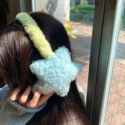 Kawaii Plush Star Earmuffs