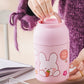 Kawaii Pink 3 Layer Thermos