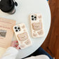 Kawaii Cute Bear iPhone Case