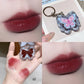 women displaying kawaii butterfly lip gloss shade 05 on her lips