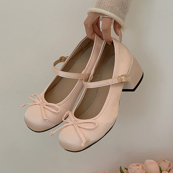 Kawaii Ballerina Mary Jane Shoes