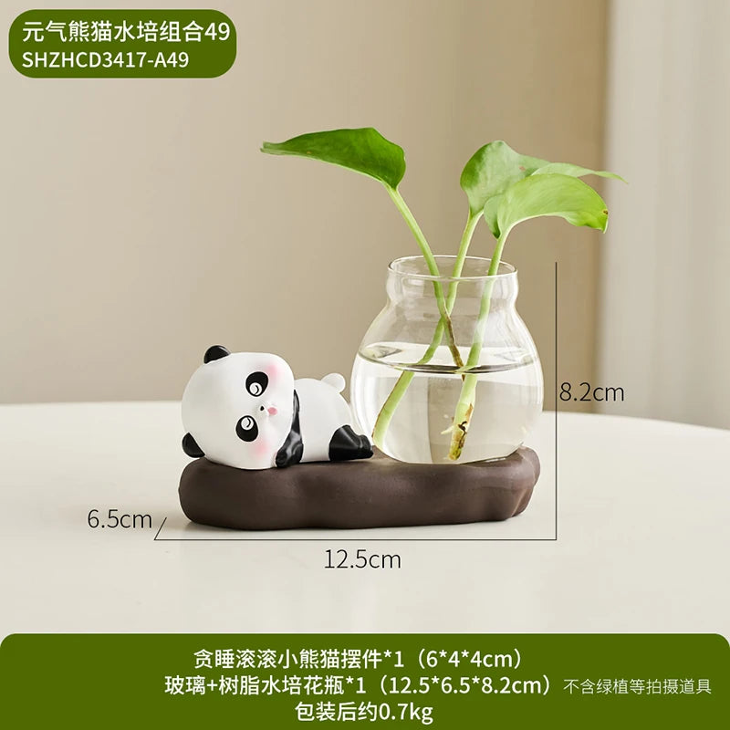 Hydroponic Panda Flower Pots