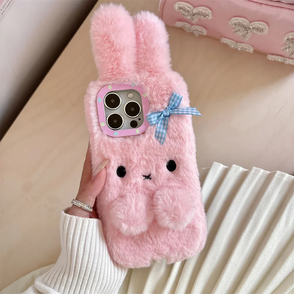 Fluffy Bunny Iphone Se Fluffy Phone Case Kawaii Plush Bunny IPhone Case Pink IPhone 16 Pro Fluffy Bunny Iphone Se Fluffy Phone Case Kawaii Plush Bunny IPhone Case Pink IPhone 16 Pro