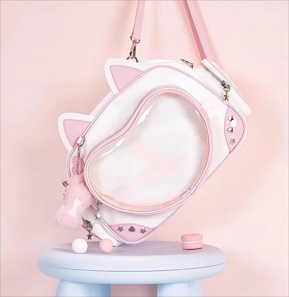 Pink Cat Ita Bag