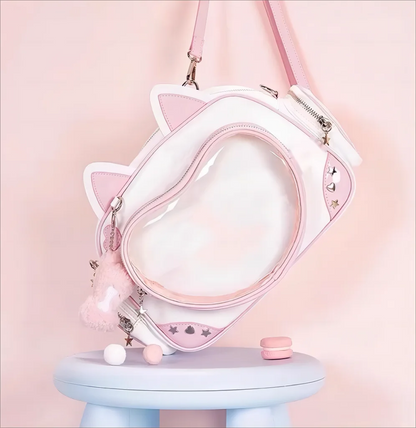 Pink Cat Ita Bag