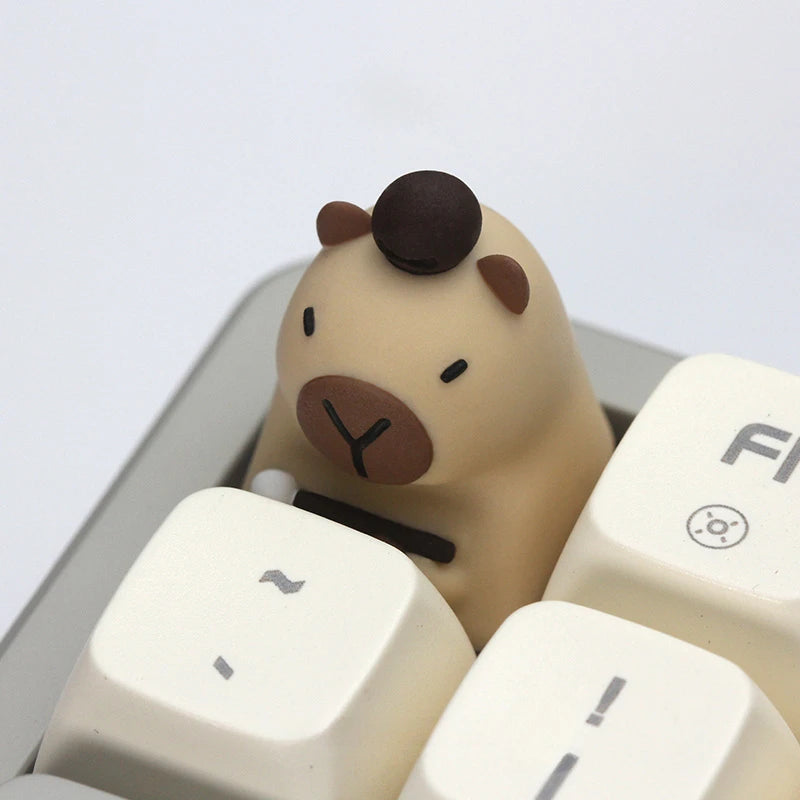 Capybara Keyboard Key Caps