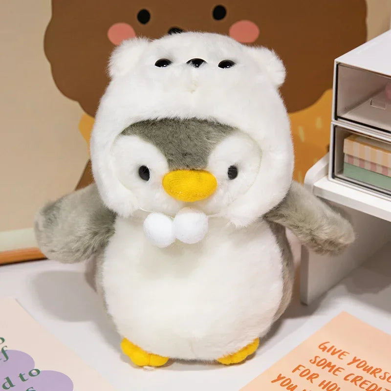 Kawaii Parka Penguin Plushies