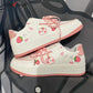 Kawaii Strawberry Bear Sneakers