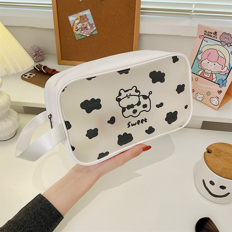 Kawaii Transparent Cosmetics Bags