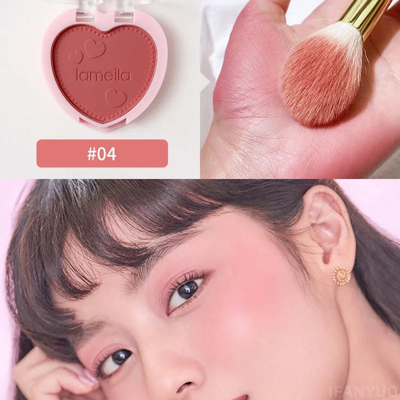 Lameila Lovely Heart Powder Blush