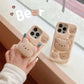 Kawaii Cute Bear iPhone Case