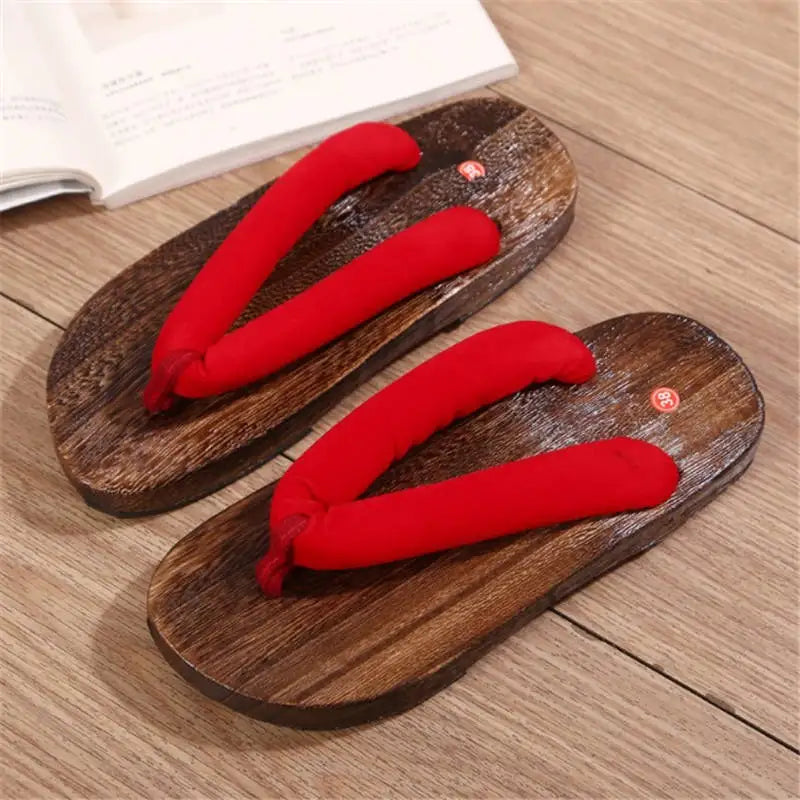 Japanese Geta Flat Bottom Sandals