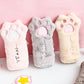 Kawaii Plush Cat Paw Pencil Bags