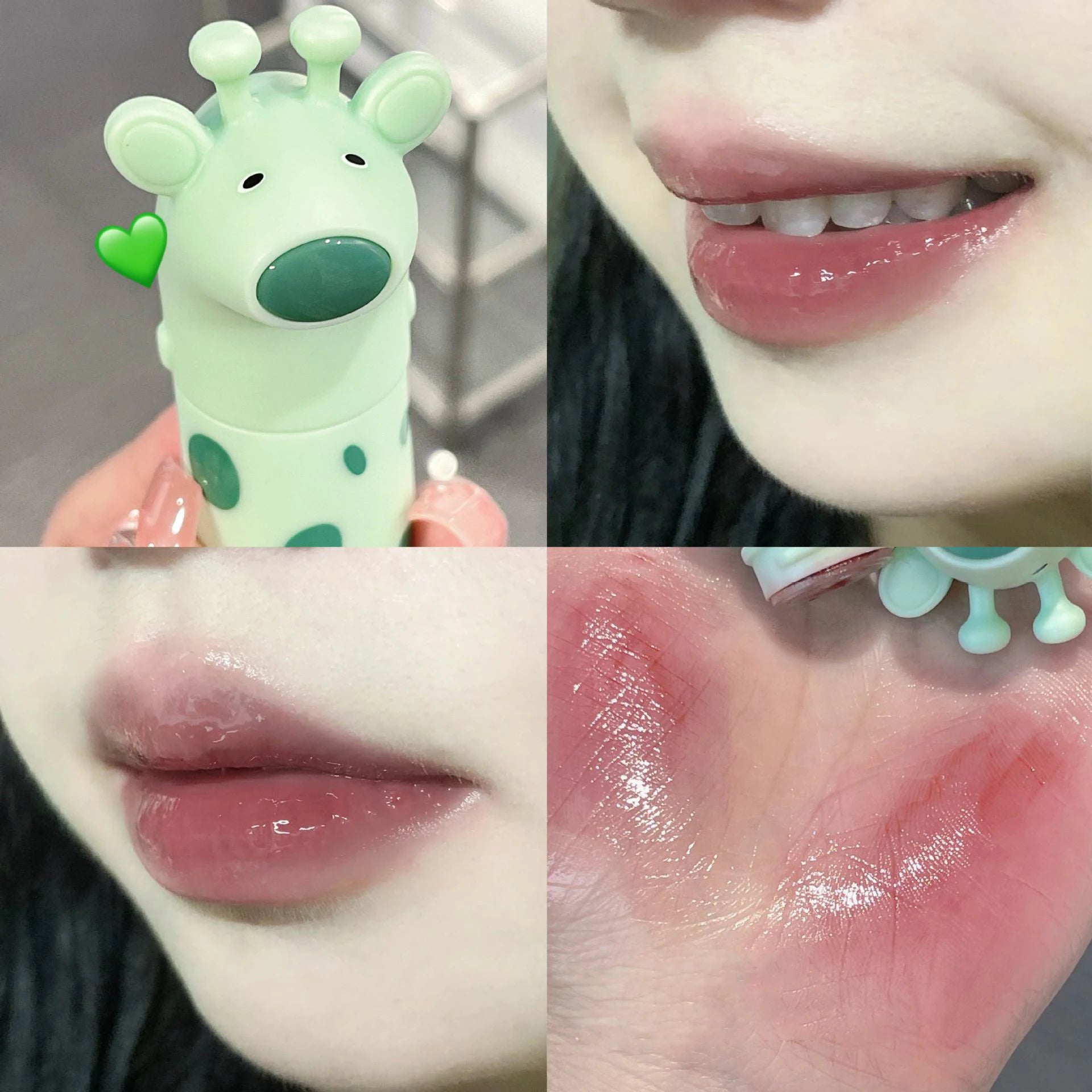 Gege Bear Giraffe Kawaii Lip Gloss