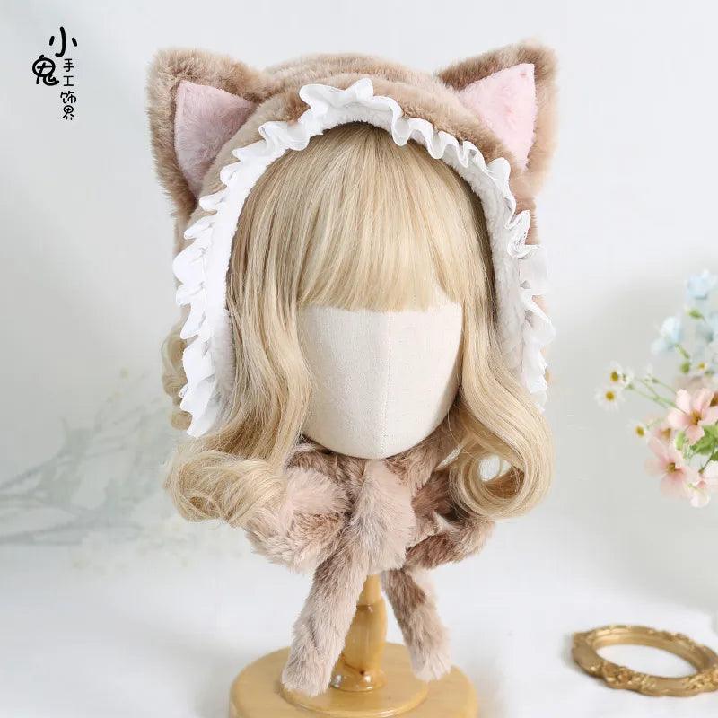 Cat Ears Bonnet - Whimsical Fashion for Feline Enthusiasts – Kore