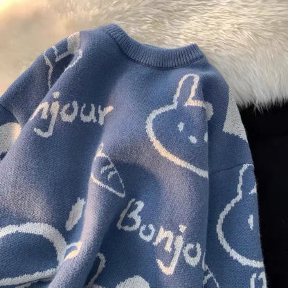 Bonjour Bunny Sweater