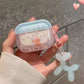 Kawaii Pastel Puppies AirPods Case