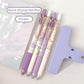 Kawaii Purple Daisy Gel Pens