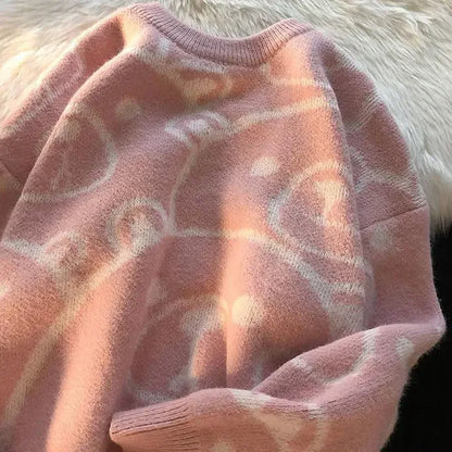 Bear Outline Sweater