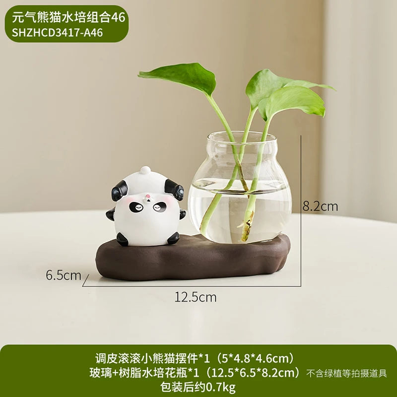 Hydroponic Panda Flower Pots