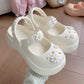 Kawaii Mary Jane Flower Shoes