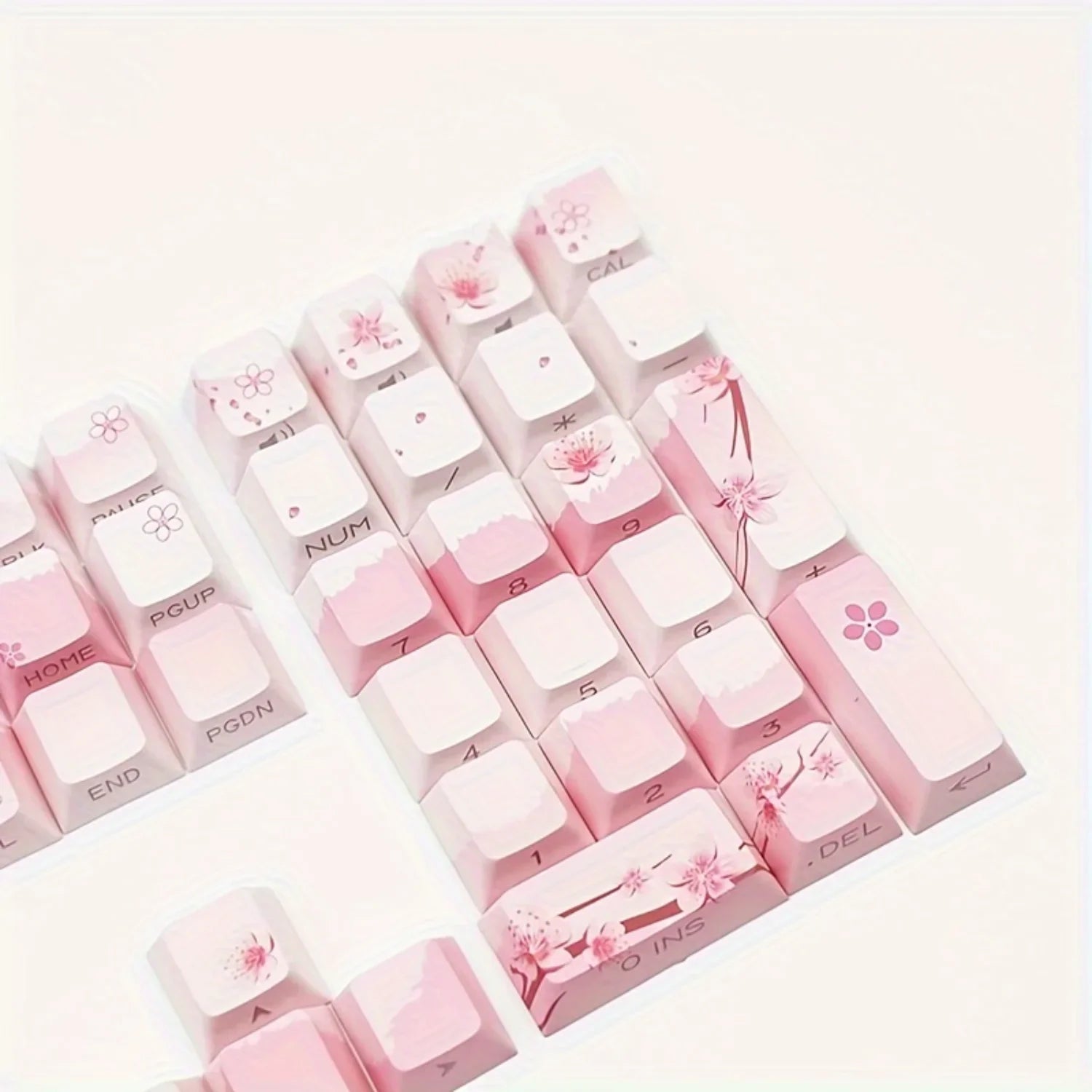 Cherry Blossom Keyboard Keycaps