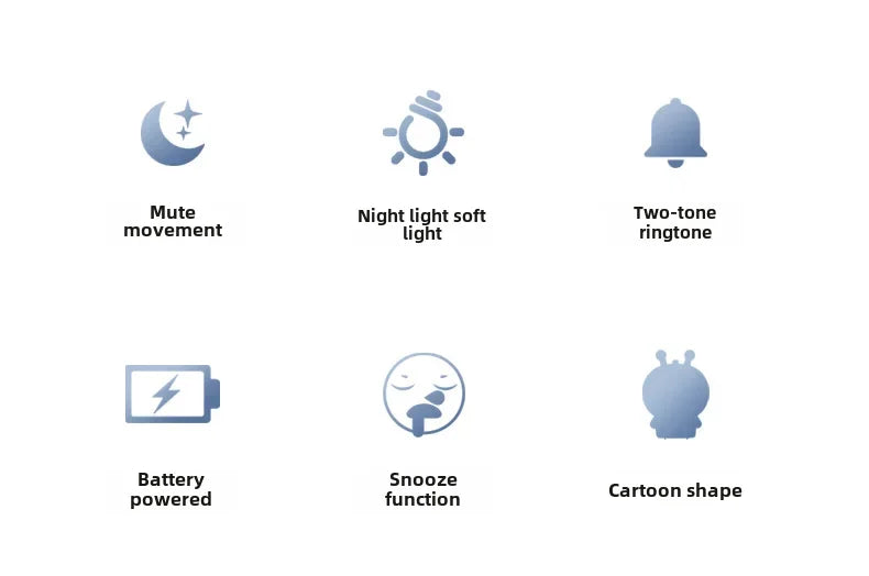 Kawaii Cute Hamster Clock & Night Light  information