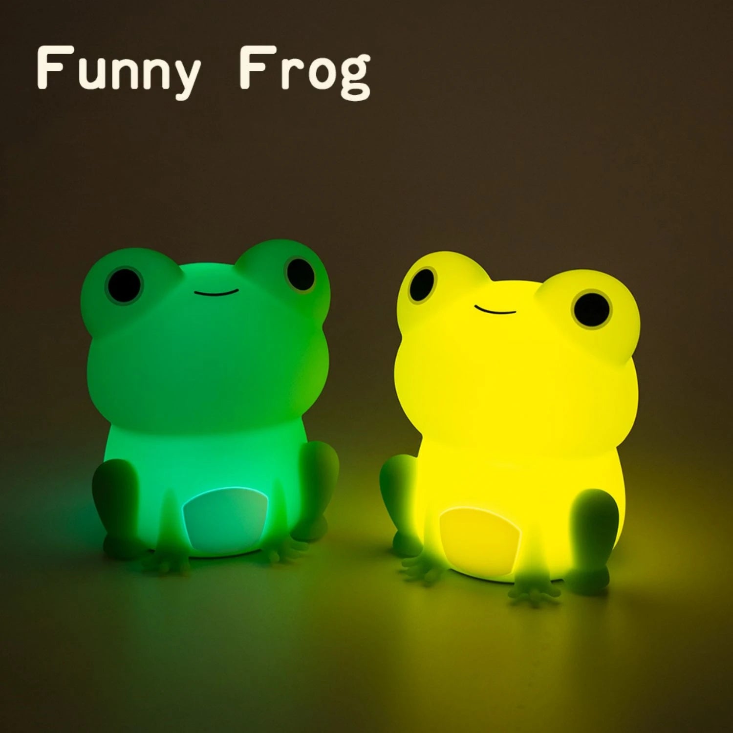 Cute Frog Night Light 🐸 – Kore Kawaii