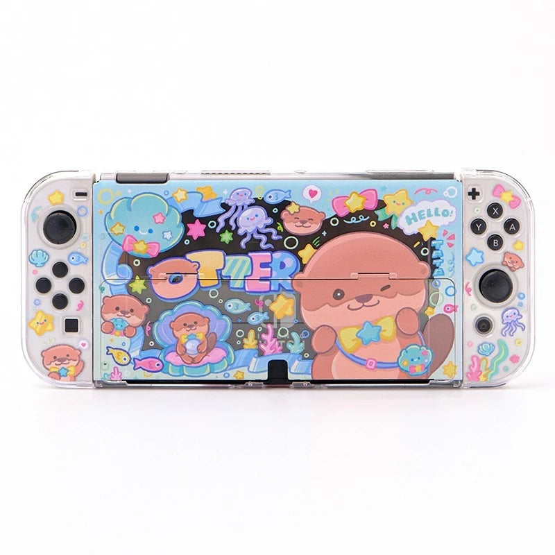 Kawaii Otter Nintendo Switch Case