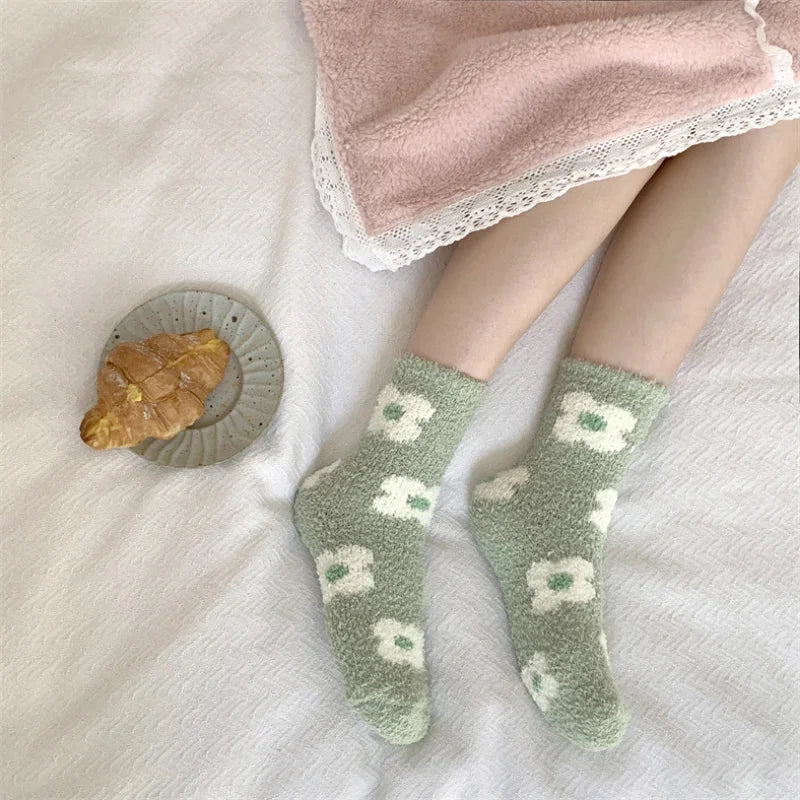 Soft Plush Sleeping Socks