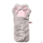 Kawaii Plush Cat Paw Pencil Bag