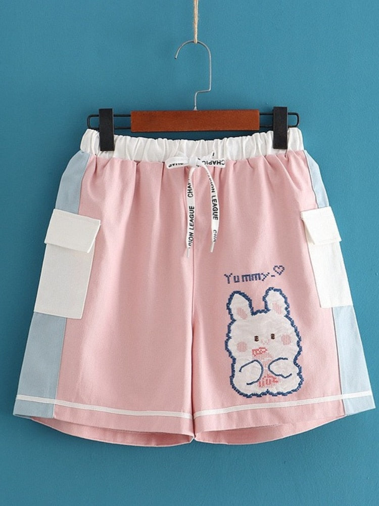 Kawaii Yummy Bunny Shorts