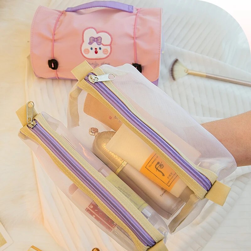 cute clear travel makeup bag Cute Travel Makeup Bags