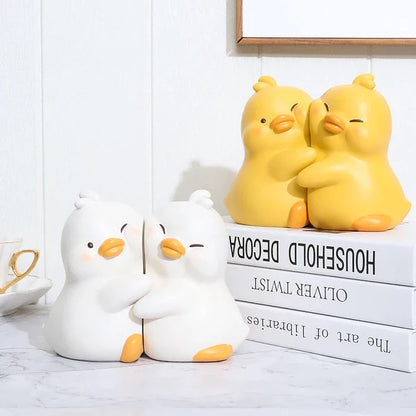 Adorable Duck Book Ends