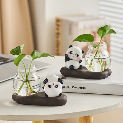 Hydroponic Panda Flower Pots