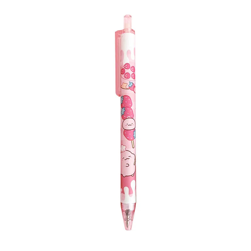 Strawberry Sweets Character Pens Set