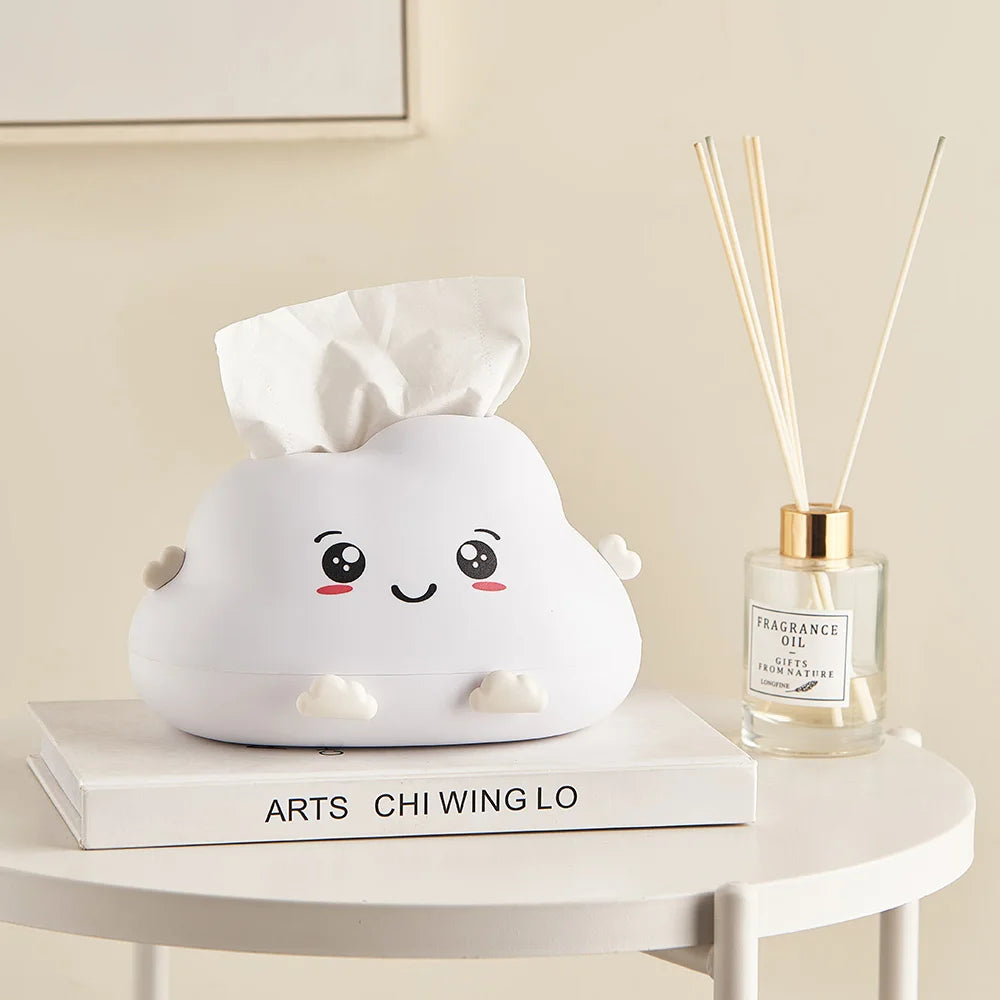 Kawaii Cloud Tissue Box