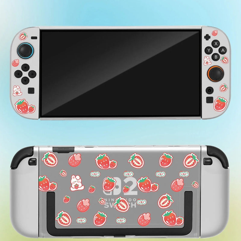 Kawaii Bunny & Berry Nintendo Switch 2 Case | Kore Kawaii