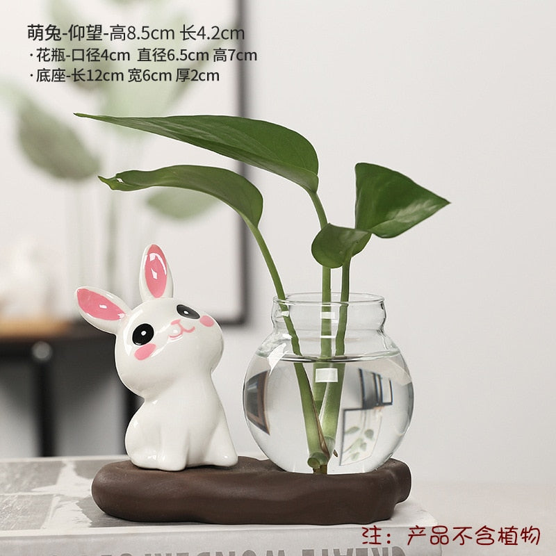 Kawaii Ceramic Bunny Planter – Kore Kawaii
