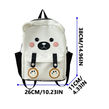 Cute Bear Backpack Dimensions