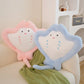 Kawaii Manta Ray Plushie on couch and blanket