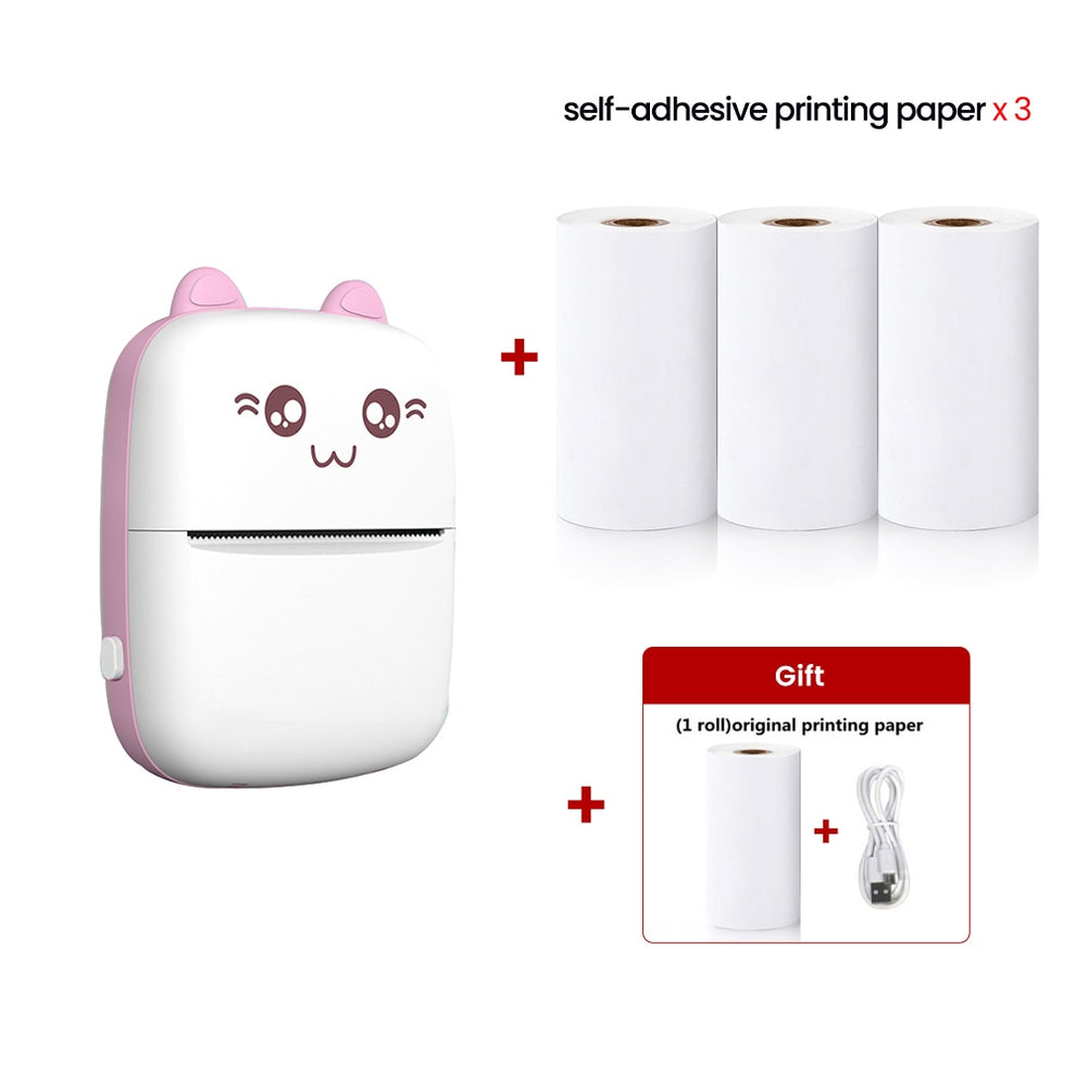 Kawaii Portable Cat Thermal Printer – Kore Kawaii