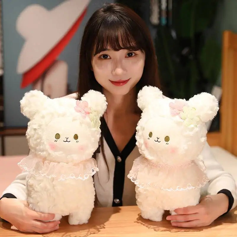 Cute Fluffy Alpaca Plushie