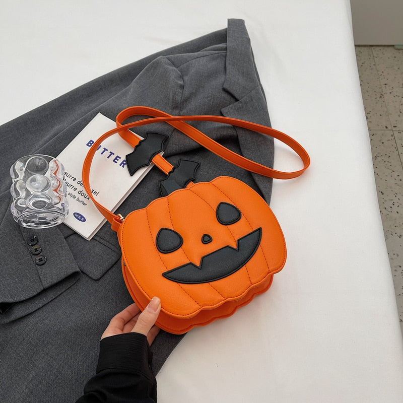 Kawaii Spooky Pumpkin Purse