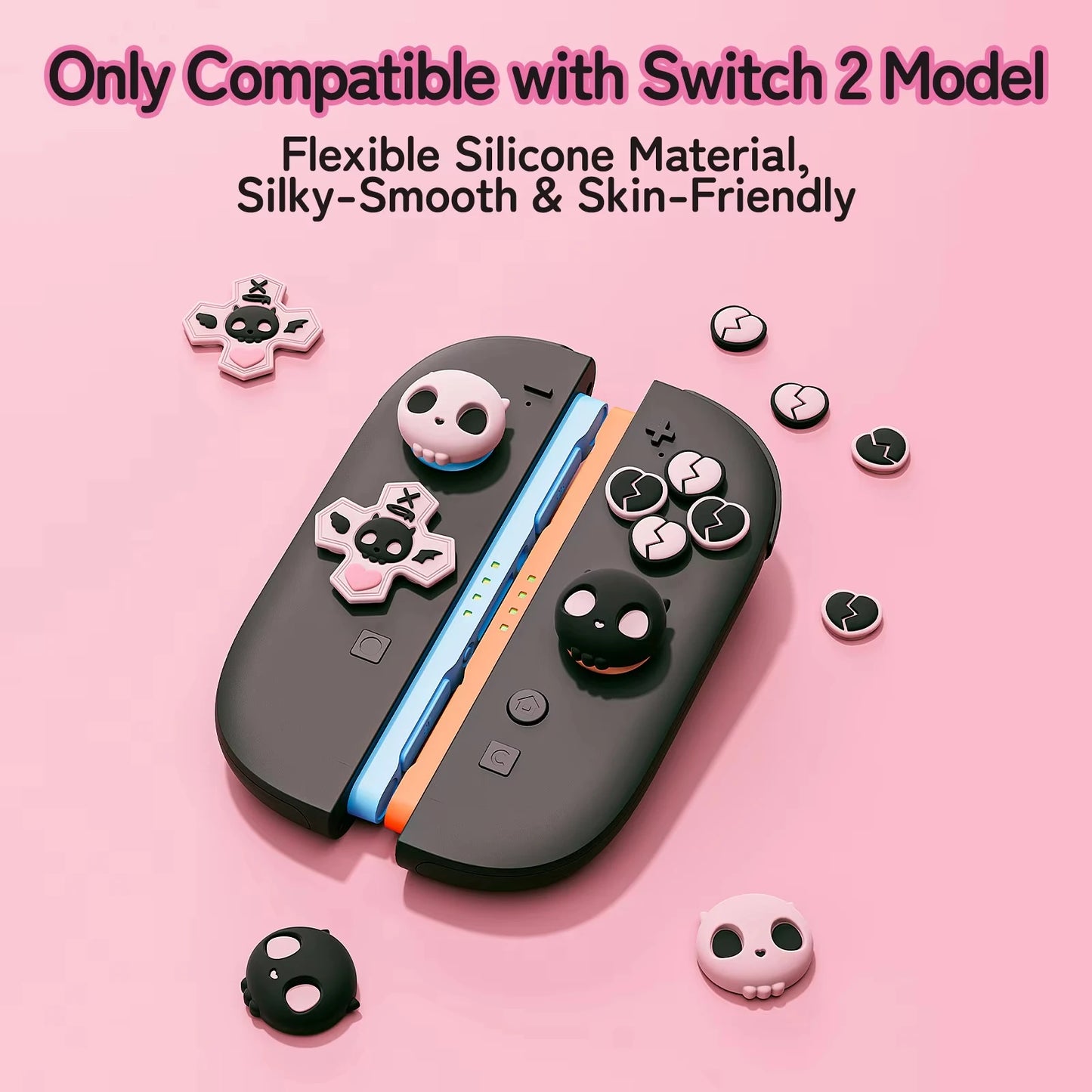 Kawaii Gamers Dream Joystick and Dpad Covers NS2