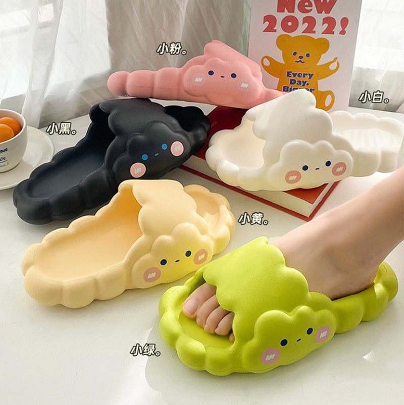 Kawaii Cloud Slide Sandals