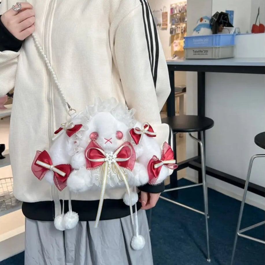 Bunny & Bows Plushie Purse