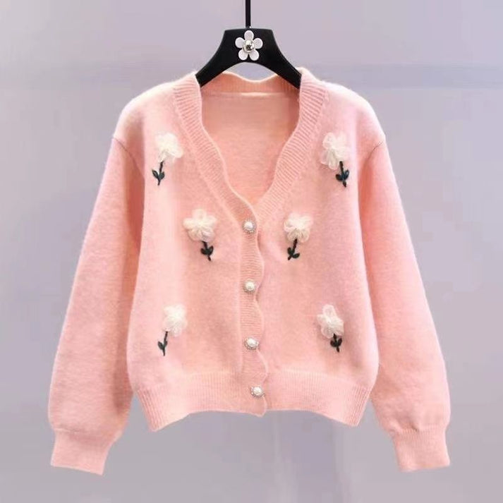 Kawaii Knitwear Sheep Cardigan Sweater