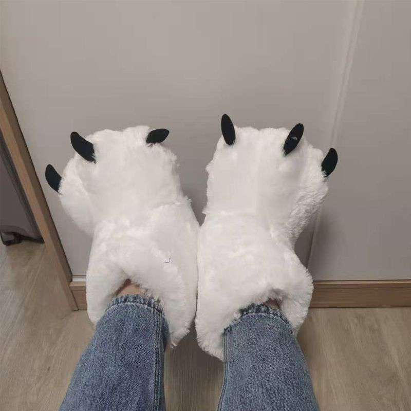 Kawaii Bear Feet Indoor Boots